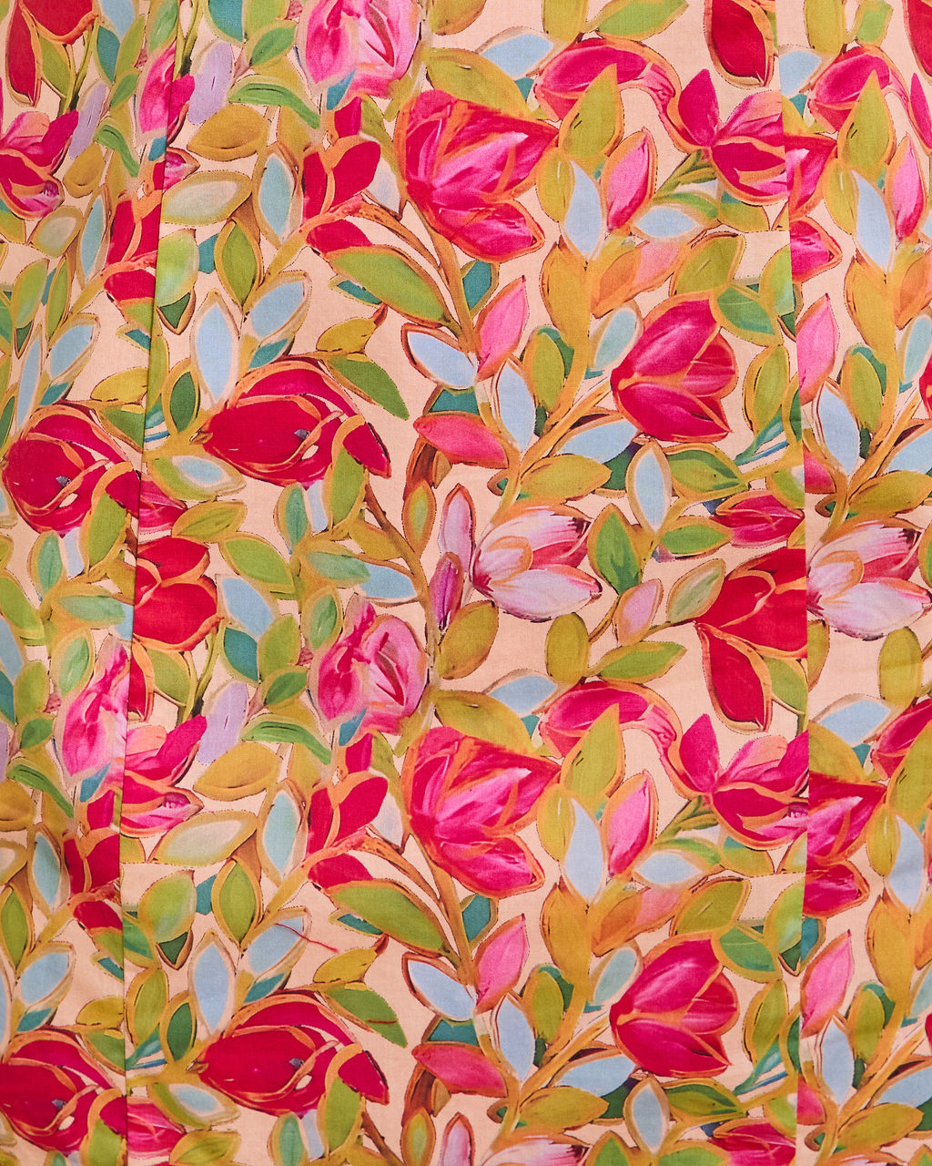Petals At Dawn Floral Shift Mini Dress