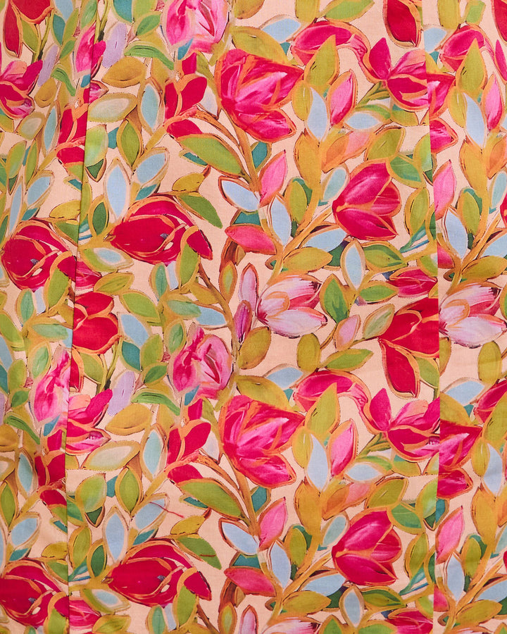 Petals At Dawn Floral Shift Mini Dress