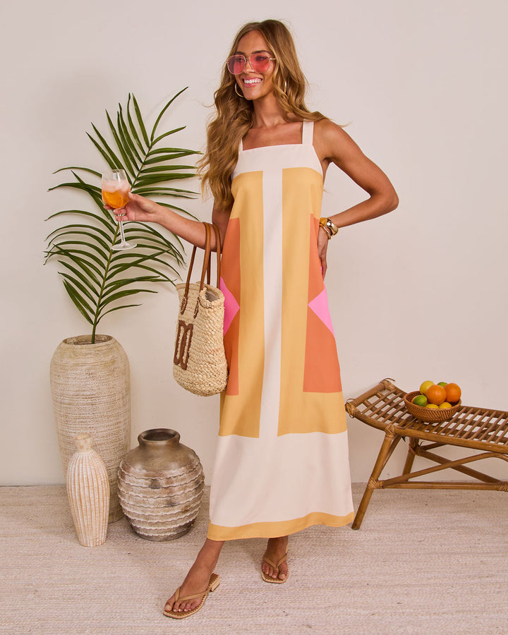 Fresh Glow Maxi Dress