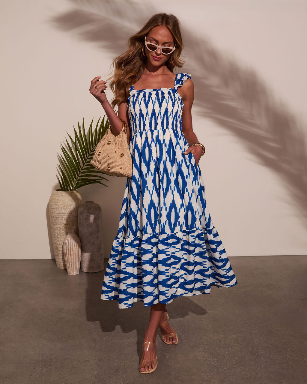 Wander Away Midi Dress